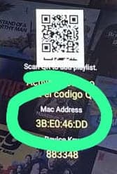 MAC Address en la app